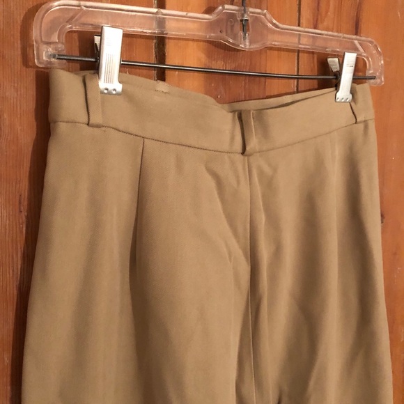 Tan Cigarette Trousers - Picture 2 of 2